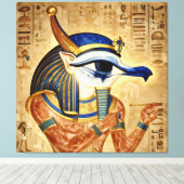 Das Ägyptische Auge Leinwanddruck (Insitu (Holzboden))