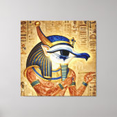 Das Ägyptische Auge  Leinwanddruck (Vorderseite)