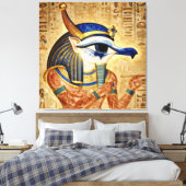 Das Ägyptische Auge  Leinwanddruck (Insitu (Schlafzimmer))