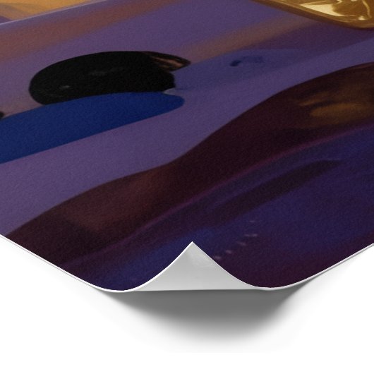 Das Ägyptische Auge  Poster (Ecke)