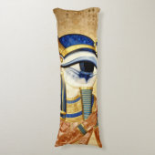 Das Ägyptische Auge Seitenschläferkissen (Vorderseite Vertikal)
