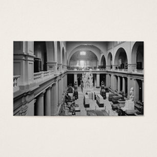 Das ägyptische Museum. Innenraum von Haupthall