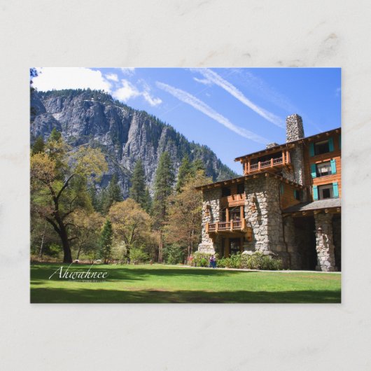 Das Ahwahnee Hotel Postcard Postkarte (Vorderseite)