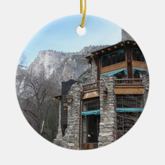 Das Ahwahnee- Yosemite Keramik Ornament