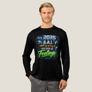 Das "AI"-Einstellungs-T-Shirt Tri-Blend Shirt