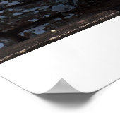 Das Akkordeon-Spieler-Poster Poster (Ecke)