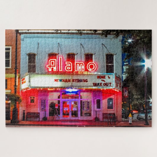 DAS ALAMO-Jigsaw-Puzzle Puzzle (Horizontal)