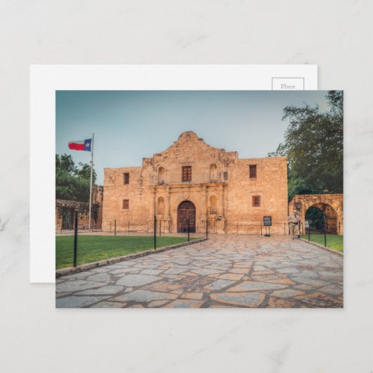 Das Alamo Postkarte (Vorne/Hinten)