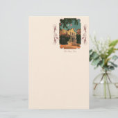 Das Alamo-Vintage Texasgeschosse Briefpapier (Stehend Vorderseite)