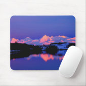 Das Alaskan-Gebirge grenzt an den Berg Denali, Mousepad (Mit Mouse)