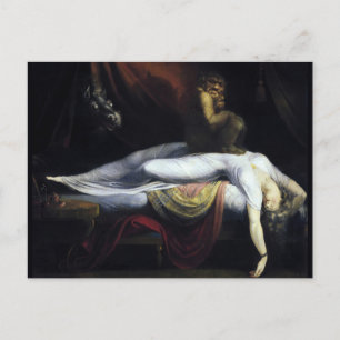 Das Albtraumbild von John Henry Fuseli Postkarte