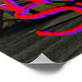 Das Album Cover Poster "Die seltsamen Schwestern" (Ecke)