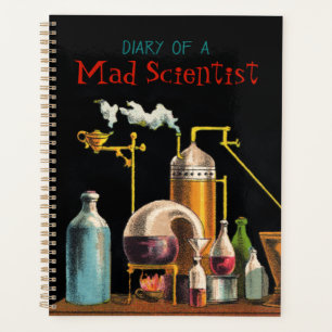 Das Alchemist Mad Scientist-Notebook Planer