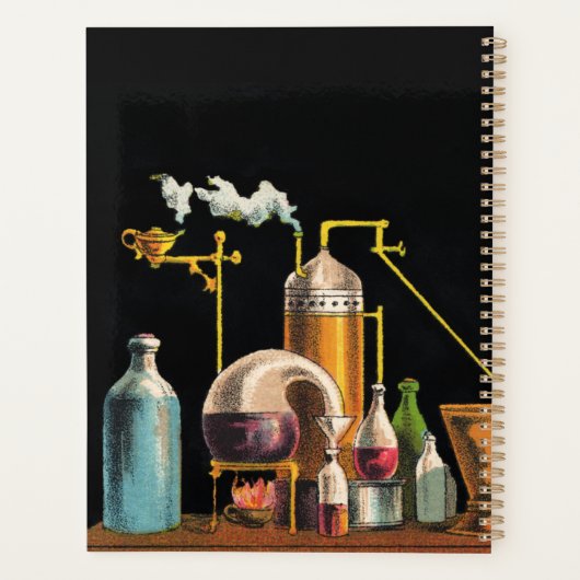 Das Alchemist Mad Scientist-Notebook Planer (Rückseite)