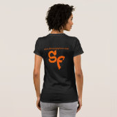 Das "Alethea B" San Fran Logo-T-Shirt T-Shirt (Schwarz voll)