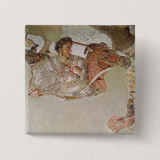 Das Alexander-Mosaik Button (Vorderseite)