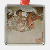 Das Alexander-Mosaik Silbernes Ornament (Vorne)