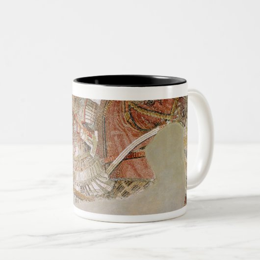 Das Alexander-Mosaik Zweifarbige Tasse (VorderseiteRechts)