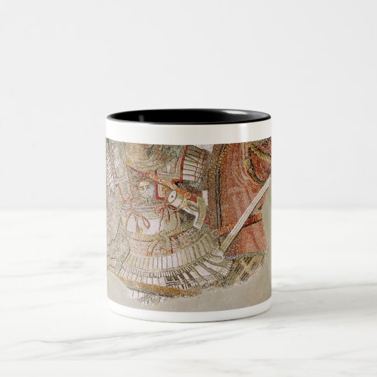 Das Alexander-Mosaik Zweifarbige Tasse (Mittel)