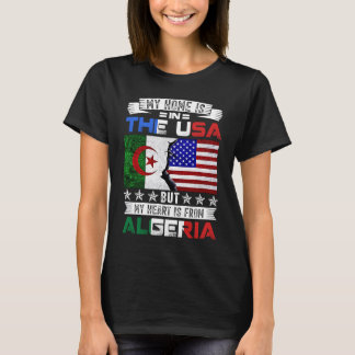 Das algerische amerikanische Patriot Heart stammt T-Shirt