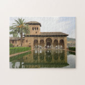 Das Alhambra in Granada, Spanien - Puzzlespiel Puzzle (Horizontal)