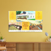 Das Alhambra Italian Restaurant & Caf � Leinwanddruck (Insitu (Wohnzimmer))