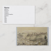 Das Alhambra vom Albay, 'von den Skizzen und von Visitenkarte (Vorne/Hinten)