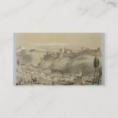 Das Alhambra vom Albay, 'von den Skizzen und von Visitenkarte (Rückseite)