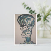 Das alien bin ich postkarte (Stehend Vorderseite)