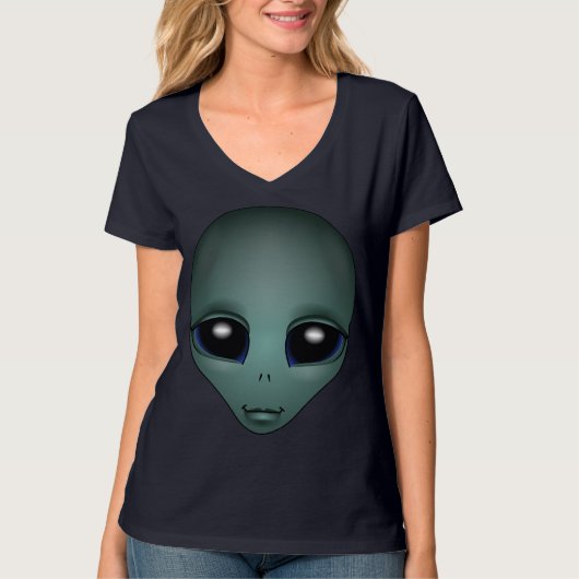 Das alien-T - Shirt der alien-Shirt-Frauen (Vorderseite)