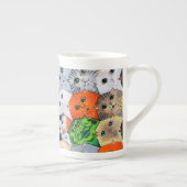 Das alien unter uns Knochen-China-Tasse Porzellantasse (Rechts)