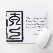 Das "All-Starke" Siegel von Lao-Tze Mousepad (Mit Mouse)