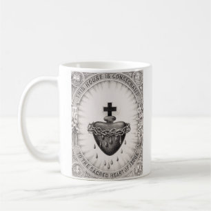 Das Allerheiligste Herz Jesu Symbol der göttlichen Kaffeetasse