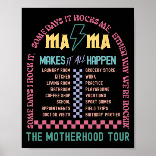 Das alles geschieht durch die Mütter-Tour Da Poster