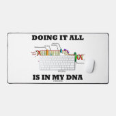 Das alles ist in meinem DNA-molekularen Biologie-S Schreibtischunterlage (Tastatur & Maus)