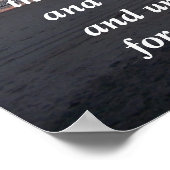 Das alles ist Life Poster (Ecke)