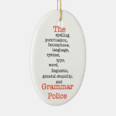 Das alles Polizei Keramikornament (Rechts)