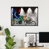 Das Alley-Poster Poster (Heimbüro)