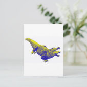 DAS ALLIGATOR-LICHT POSTKARTE (Stehend Vorderseite)