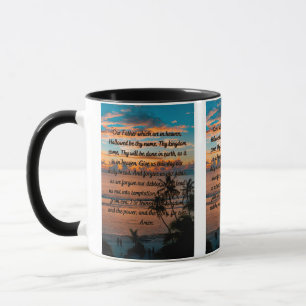 Das Alltagsgebet des Herrn - Zwei-Tonen-Tasse Tasse