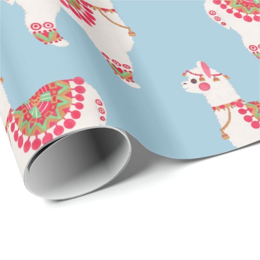 Das Alpaka Geschenkpapier (Rolleneckpunkt)