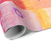 Das Alphabet Geschenkpapier (Rolleneckpunkt)