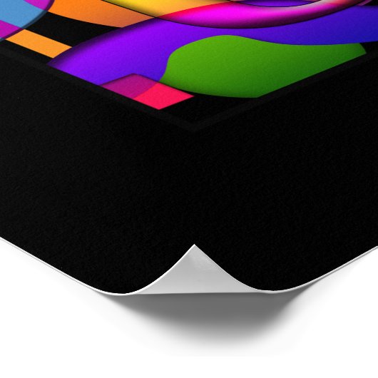 Das Alphabet Ihres Kindes Poster (Ecke)