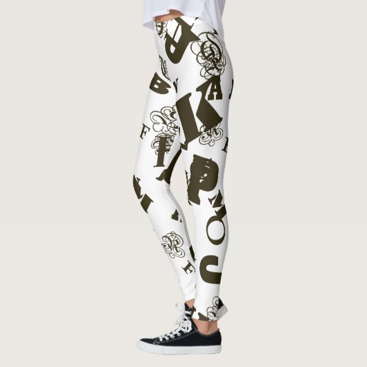 Das Alphabet Leggings (Links)