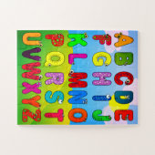 Das Alphabet-Puzzle der bunte Kinder Puzzle (Horizontal)