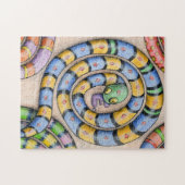 Das Alphabet-Schlangen-Puzzlespiel von Kunst Denis Puzzle (Horizontal)