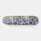 "das Alphabet" - Skateboard (Horizontal)