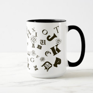 Das Alphabet Tasse