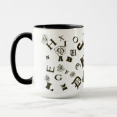 Das Alphabet Tasse (Links)
