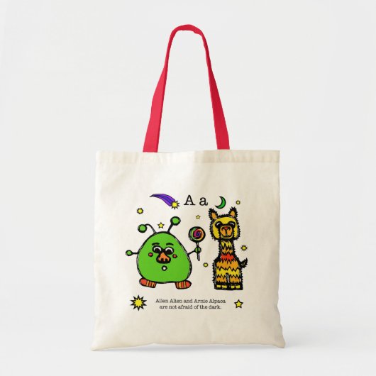 Das Alphabetbuch - der Buchstabe A - Tragetasche (Vorne)